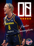 Sophie Cunningham Indiana fever WNBA Basketball Poster