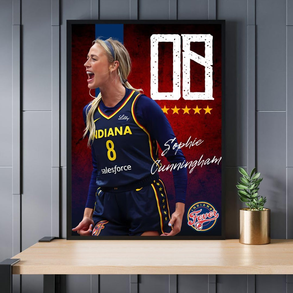 Sophie Cunningham Indiana fever WNBA Basketball Poster