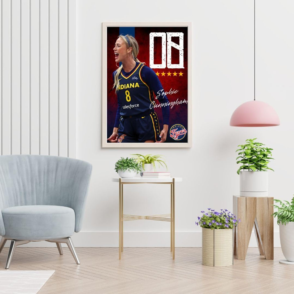 Sophie Cunningham Indiana fever WNBA Basketball Poster