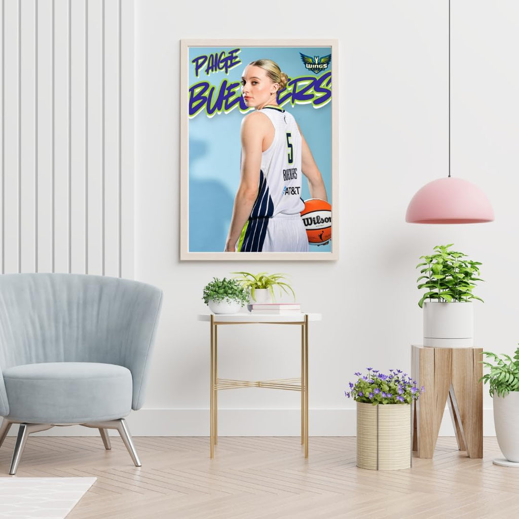 Paige Bueckers Dallas Wings WNBA Basketball Poster 2