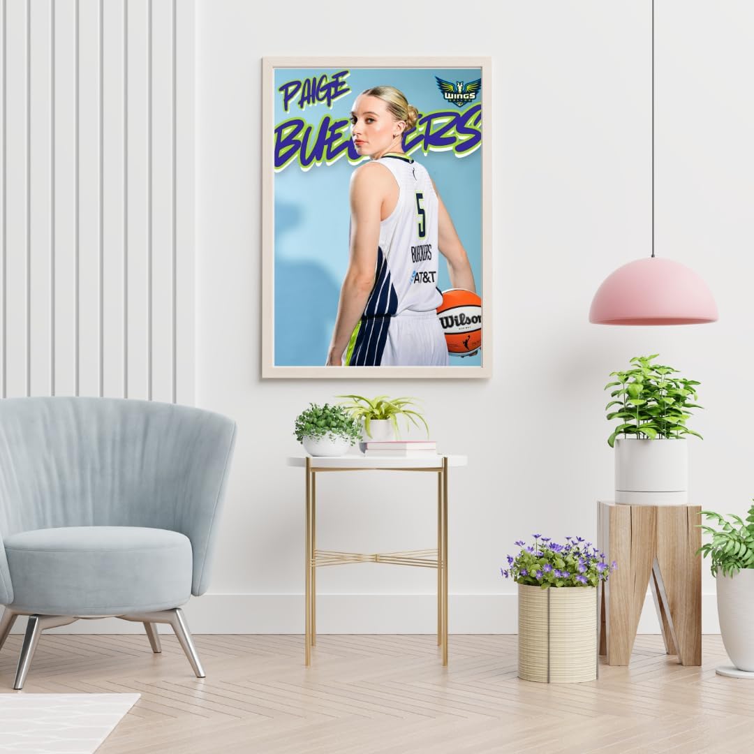 Paige Bueckers Dallas Wings WNBA Basketball Poster 2