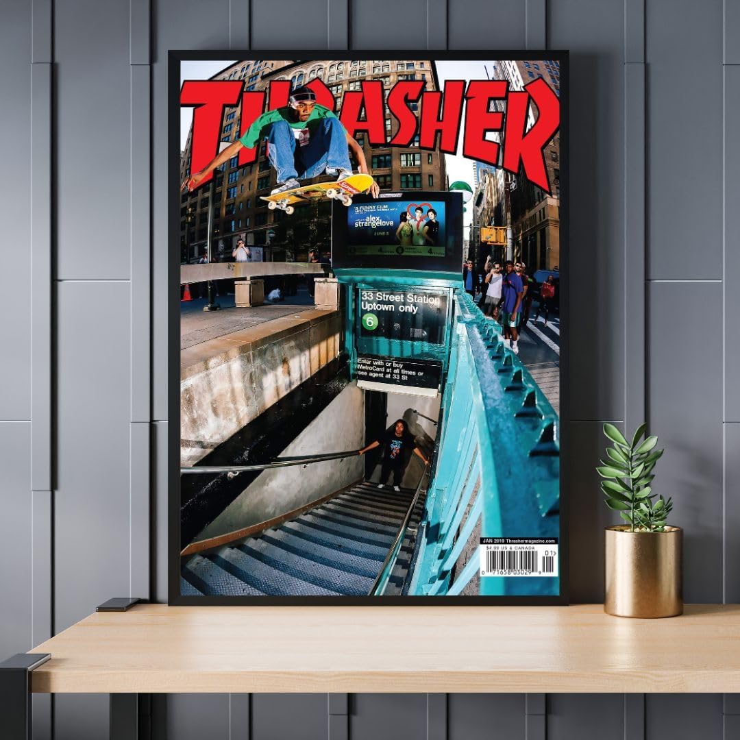 Thrasher Magazine Vintage Supreme Poster