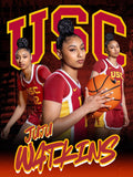 Juju Watkins USC Women's Basketball Poster