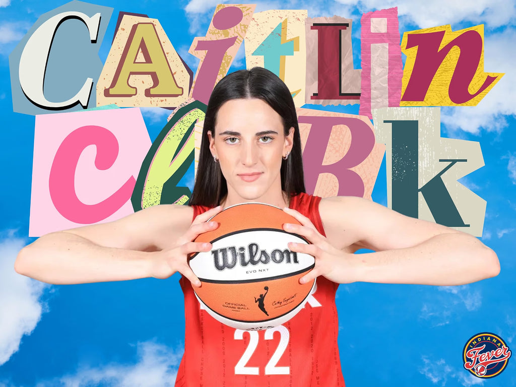 Caitlin Clark Indiana Fever Rise Above WNBA Basketball Poster