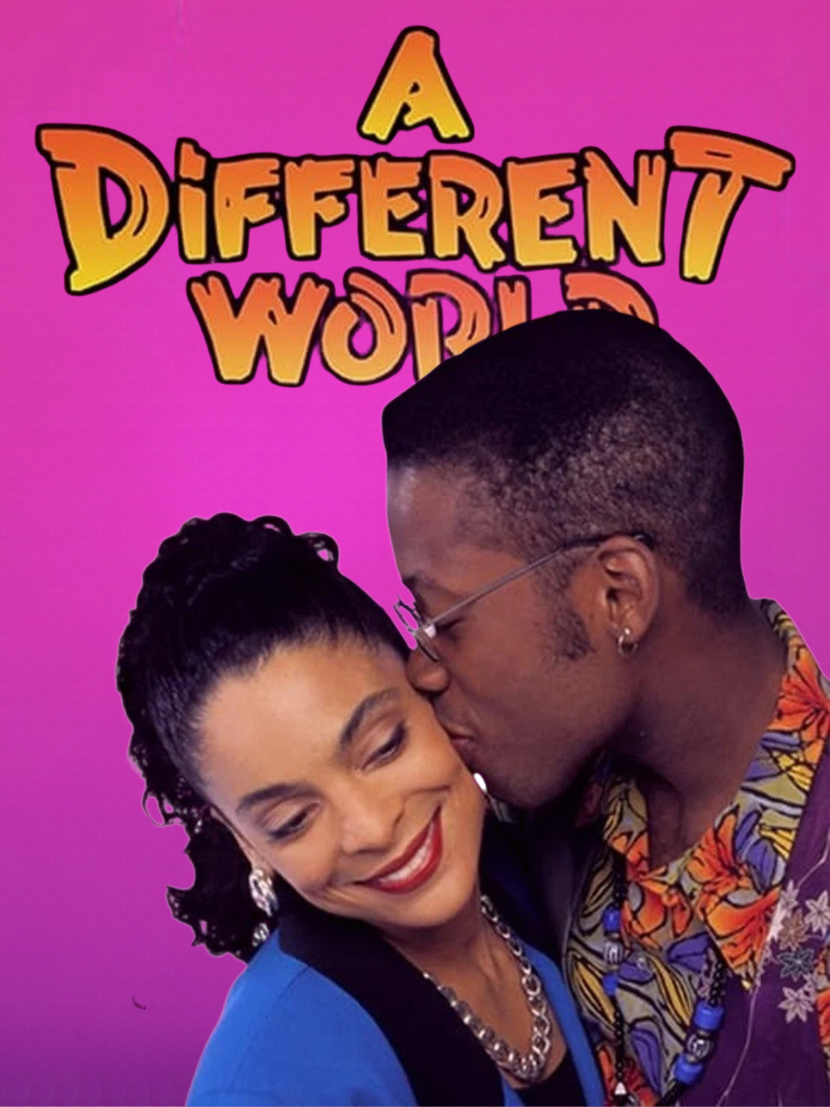 A Different world Whitley and Dwayne Poster