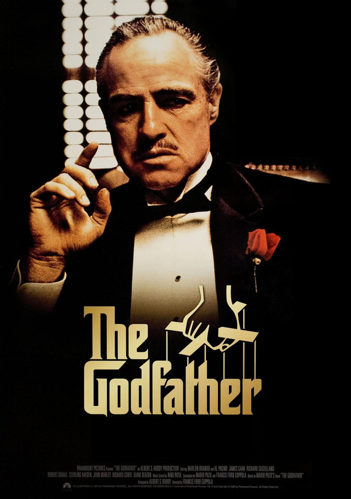 THE GODFATHER MOVIE POSTER