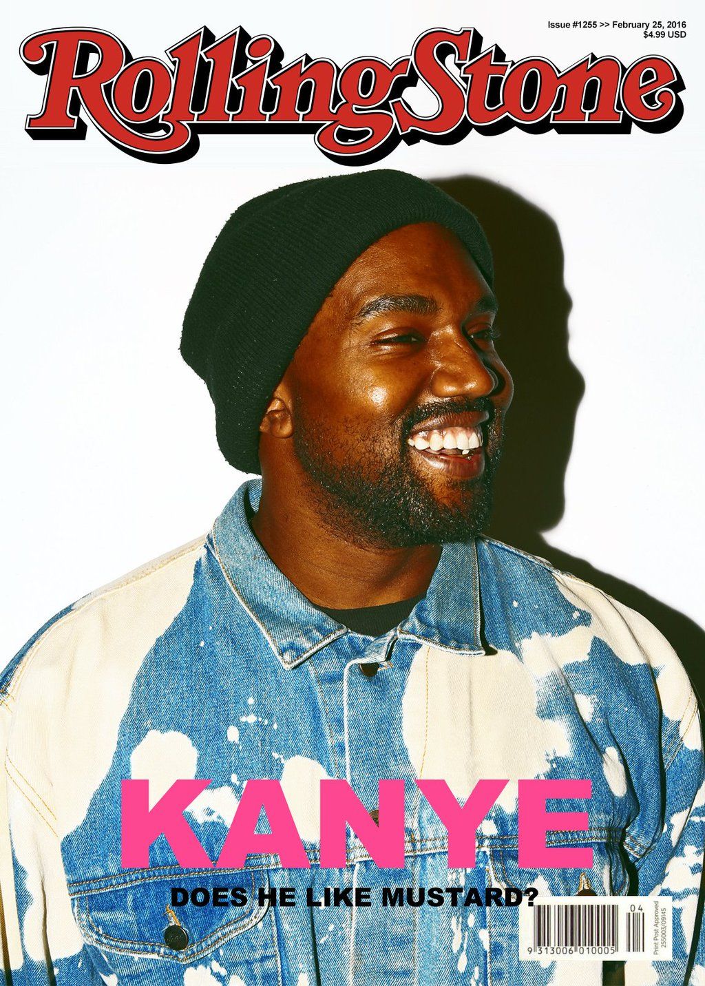 Kanye West Rolling Stone Poster