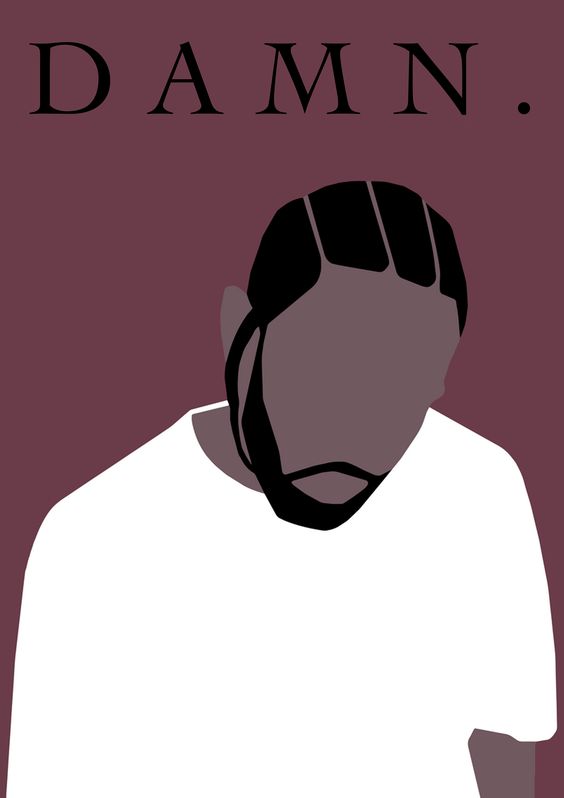 KENDRICK LAMAR DAMN POSTER