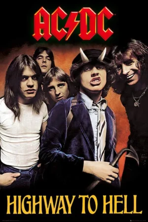ACDC Highway To Hell Poster